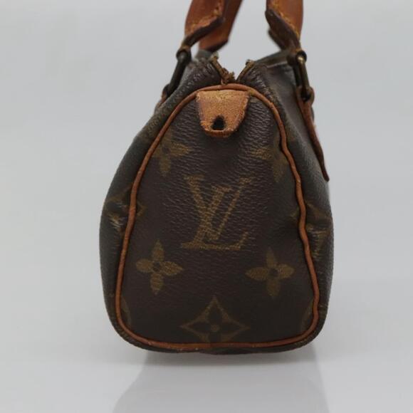 LOUIS VUITTON Monogram Mini Speedy Hand Bag M41534 - Picture 4 of 16